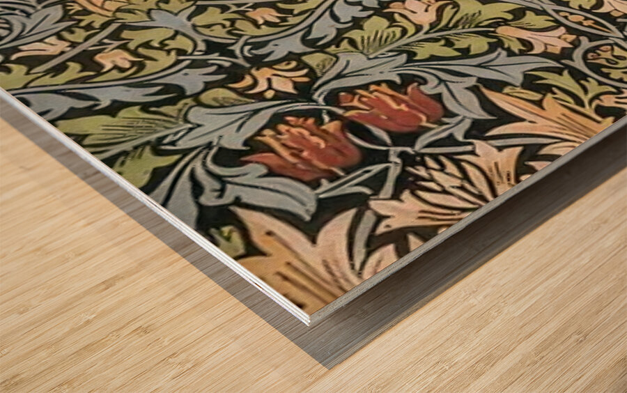 William Morris 22 Wood print