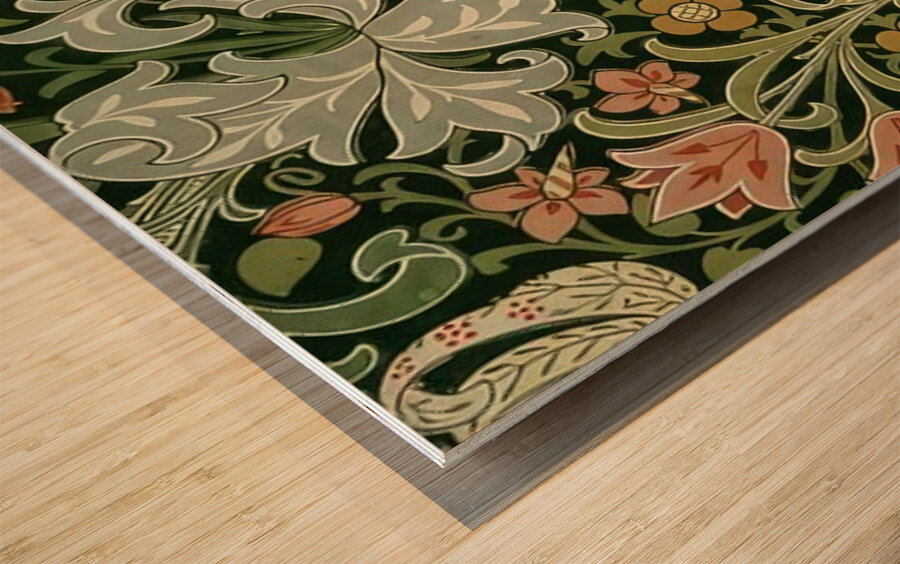William Morris 26 Wood print