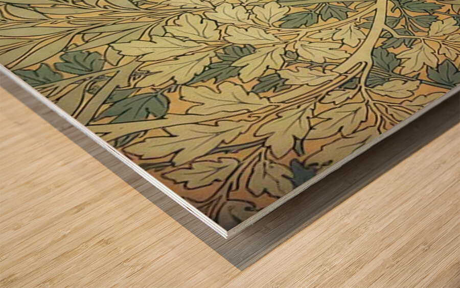 William Morris 27 Wood print