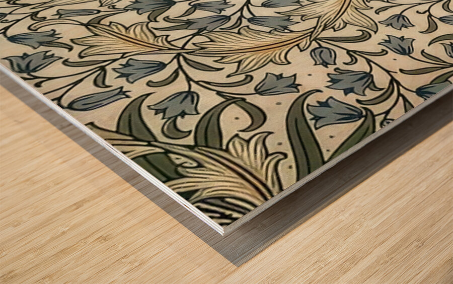 William Morris 28 Wood print