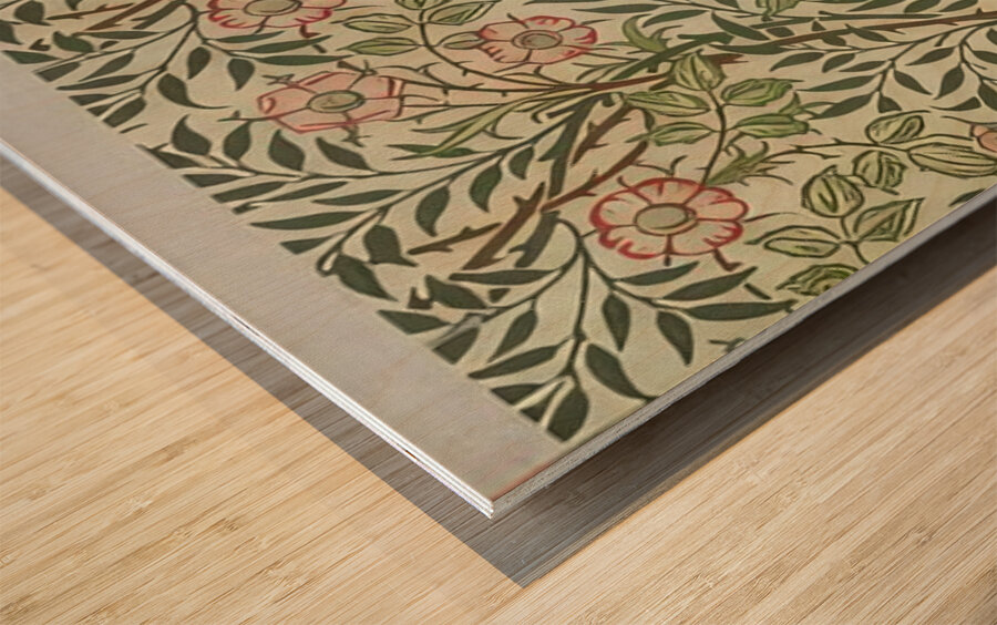 William Morris 29 Wood print