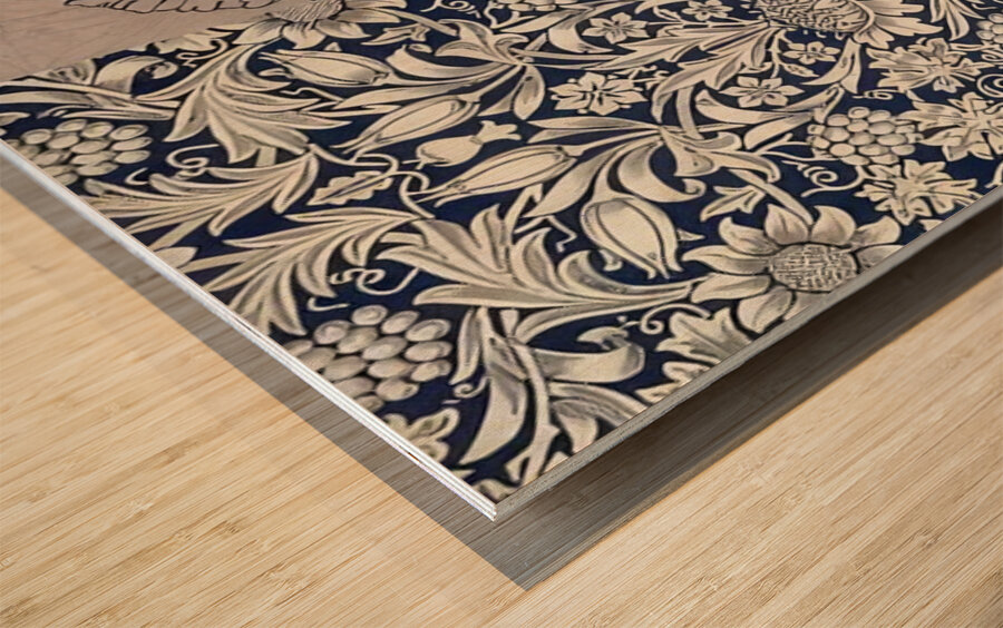 William Morris 34 Wood print