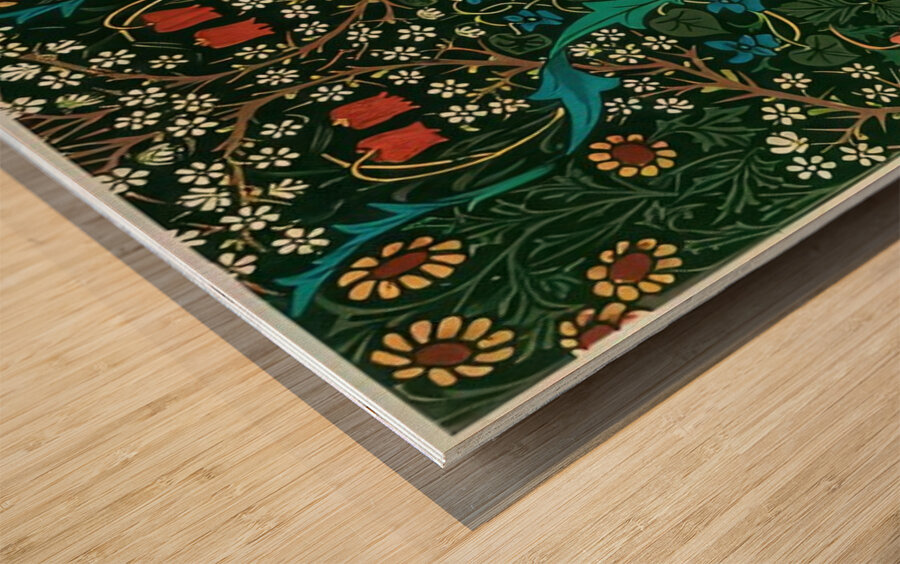 William Morris 41 Wood print