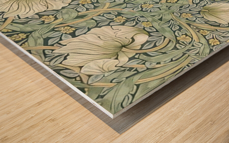William Morris 43 Wood print