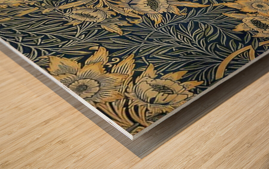 William Morris 44 Wood print