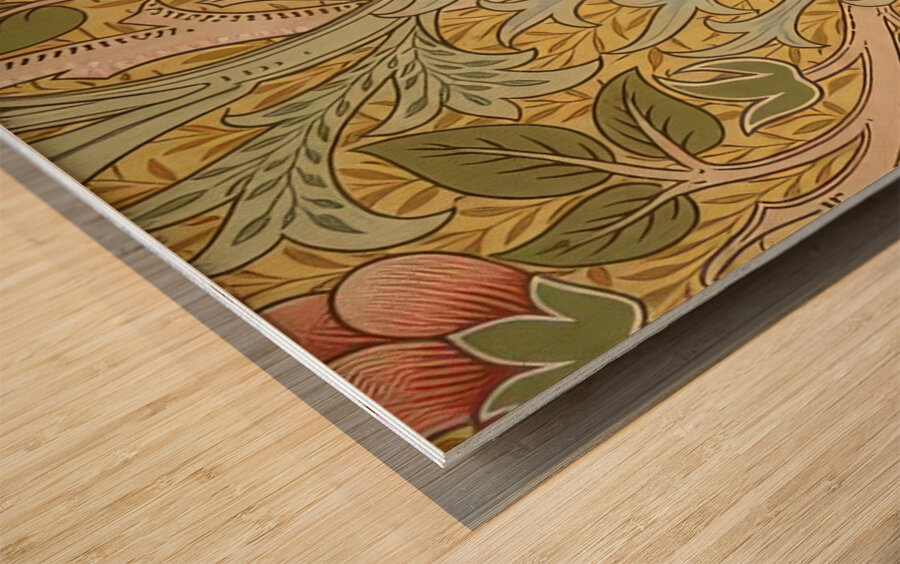 William Morris 45 Wood print