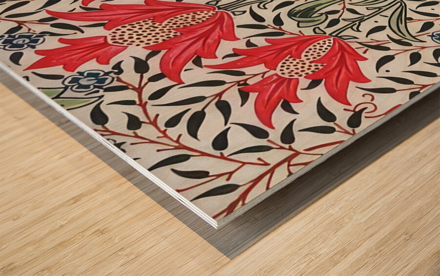 William Morris 46 Wood print