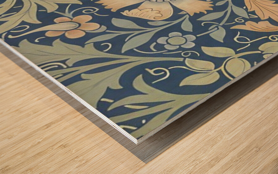William Morris 48 Wood print