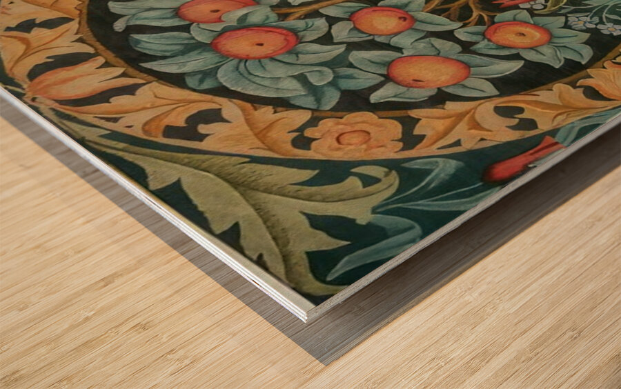 William Morris 53 Wood print