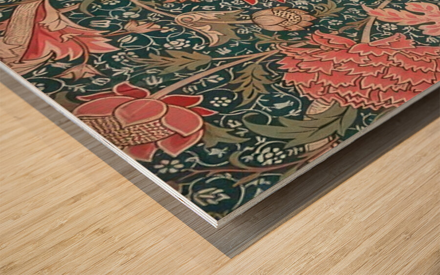 William Morris 54 Wood print