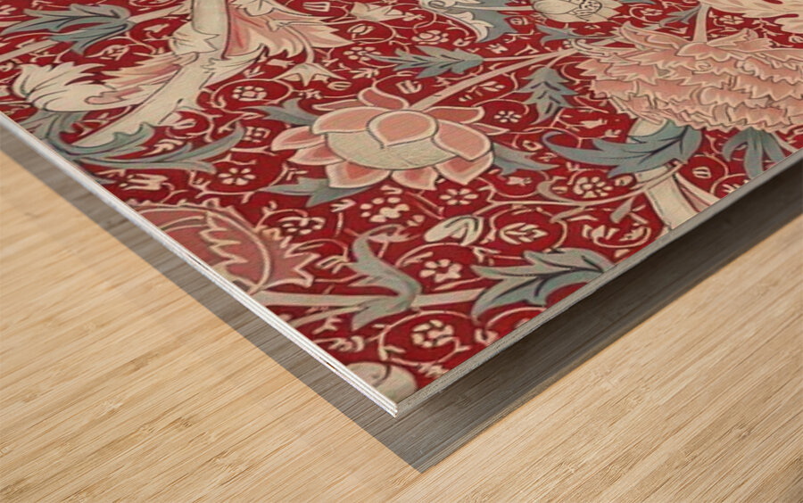 William Morris 56 Wood print