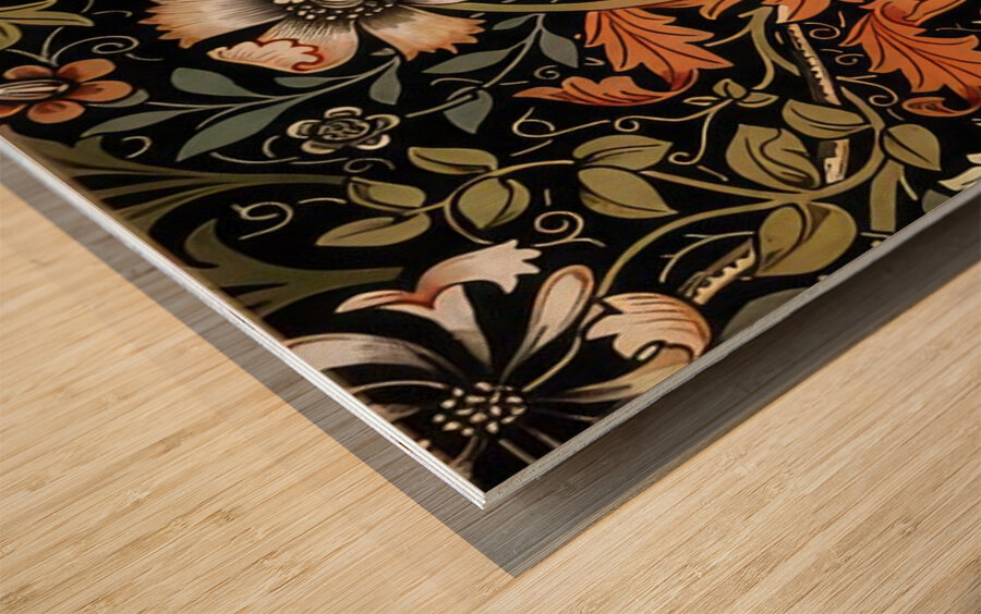 William Morris 57 Wood print