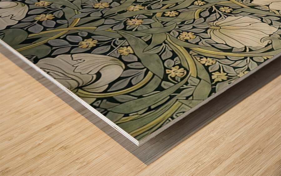 William Morris 58 Wood print