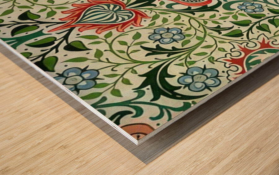 William Morris Artwork 4 Wood print