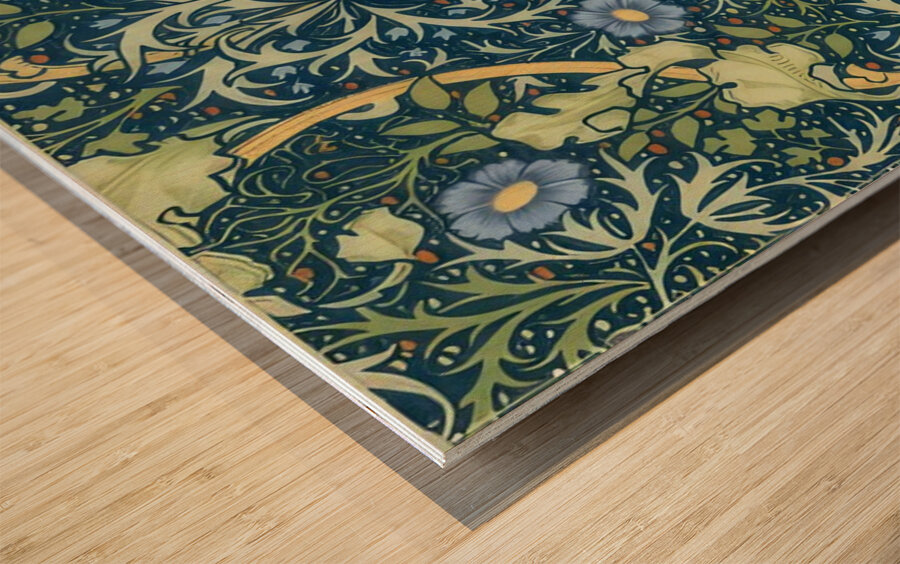 William Morris Artwork 5 Wood print