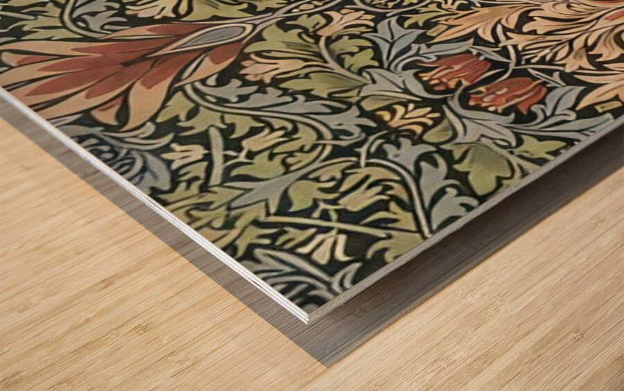 William Morris Artwork 7 Wood print
