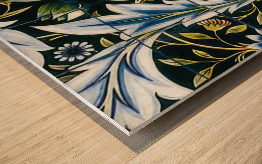 William Morris Artwork 11 Wood print