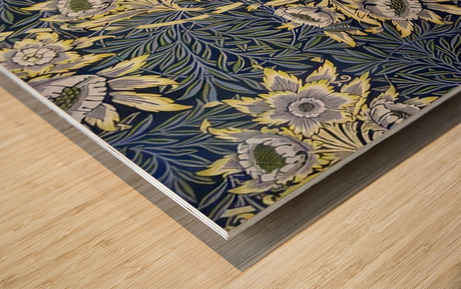 William Morris Artwork 14 Wood print