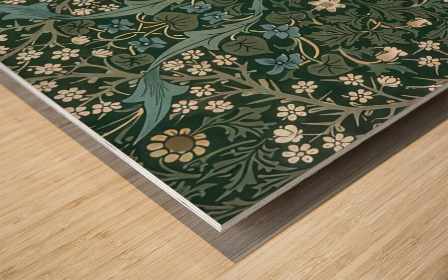 William Morris Artwork 15 Wood print