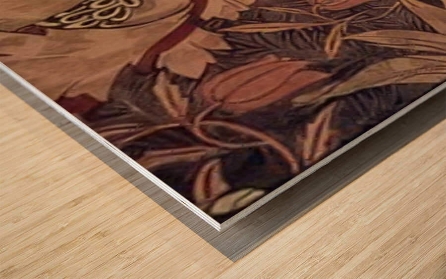 William Morris Artwork 16 Wood print