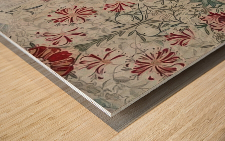 William Morris Artwork 18 Wood print