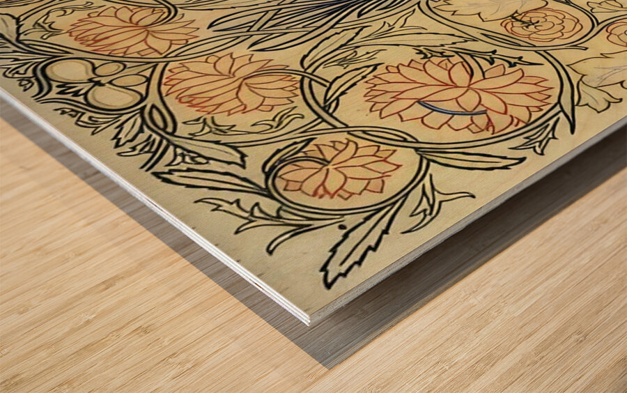 William Morris Artwork 23 Wood print