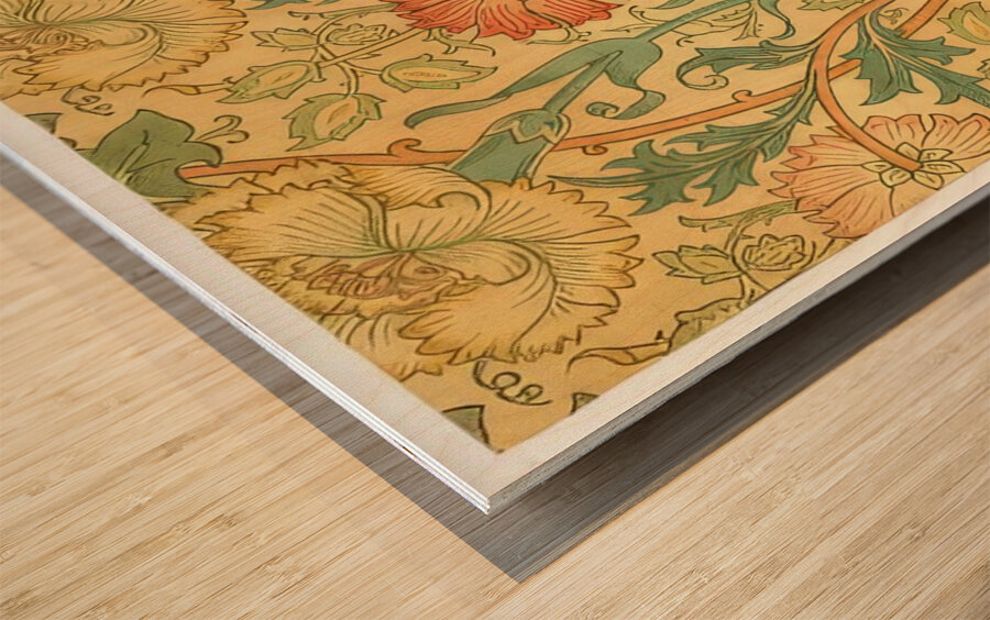 William Morris Artwork 28 Wood print