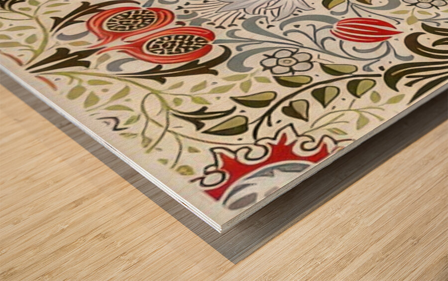 William Morris Artwork 31 Wood print