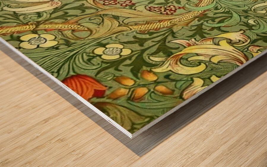 William Morris Artwork 34 Wood print