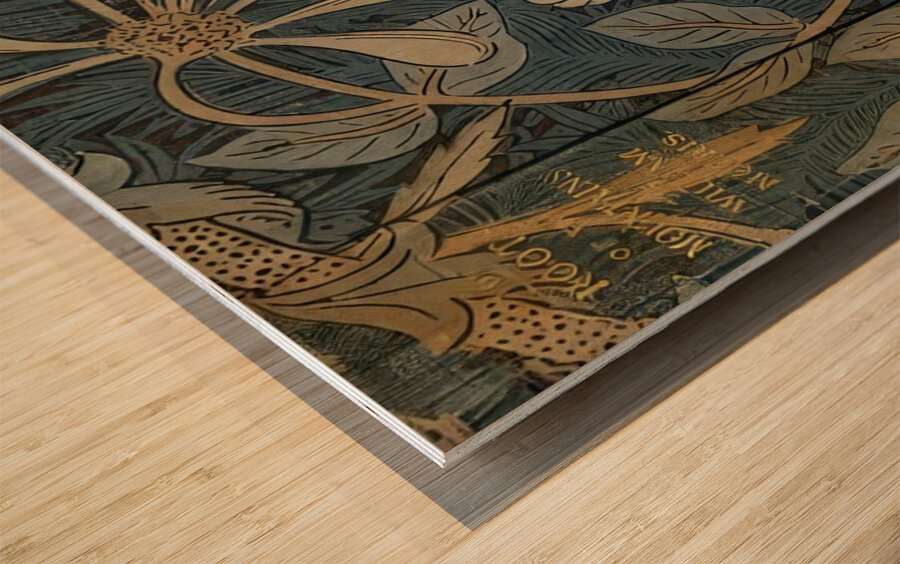 William Morris Artwork 35 Wood print