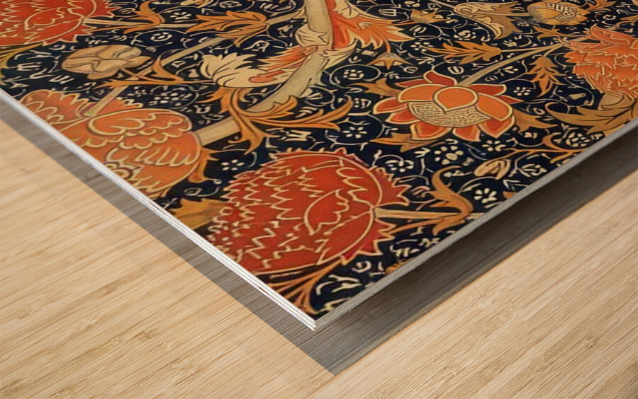 William Morris Artwork 39 Wood print