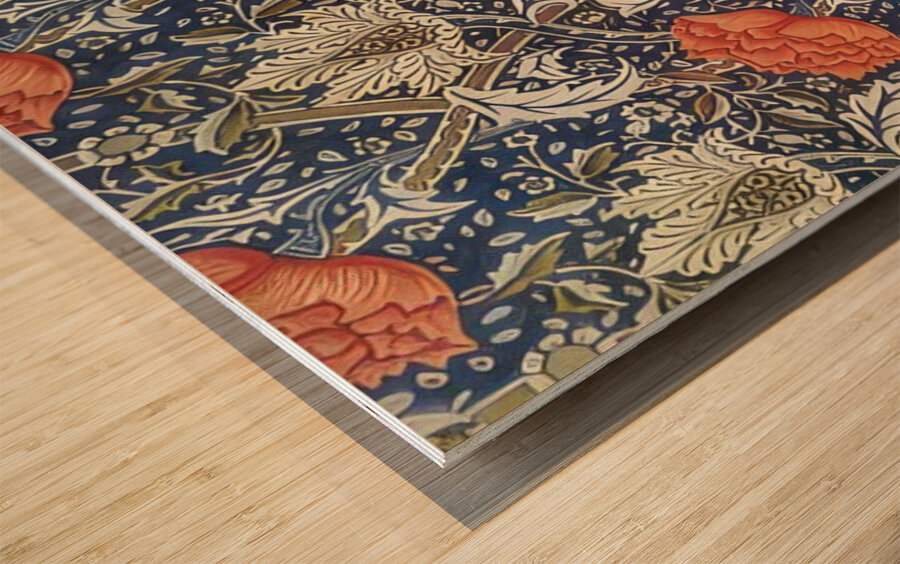 William Morris Artwork 40 Wood print