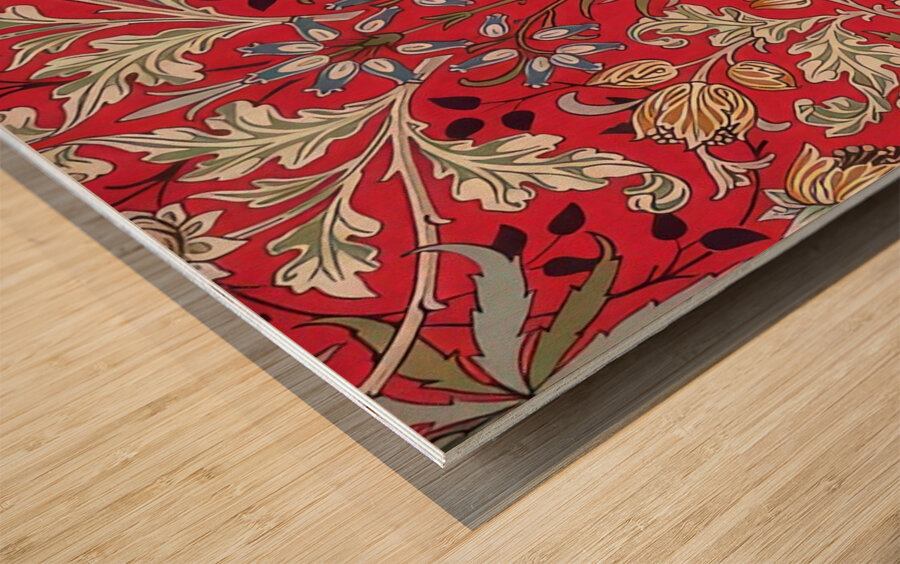 William Morris Artwork 44 Wood print