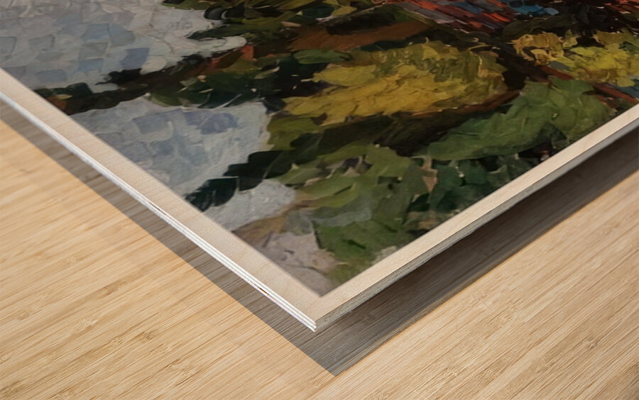 Maurice de Vlaminck 7 Wood print