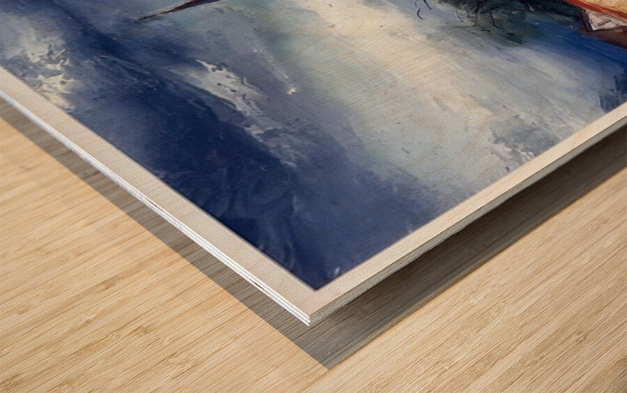 Maurice de Vlaminck 9 Wood print