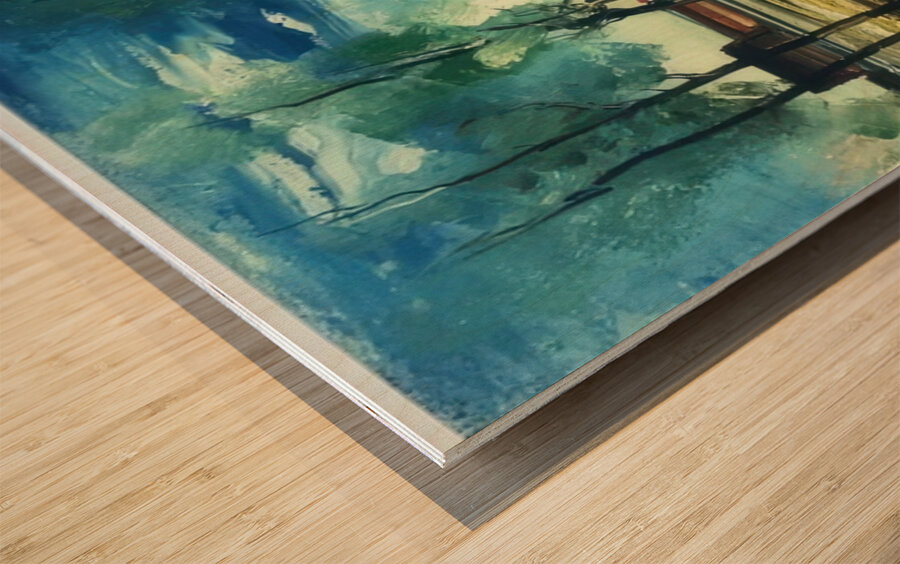 Maurice de Vlaminck 14 Wood print