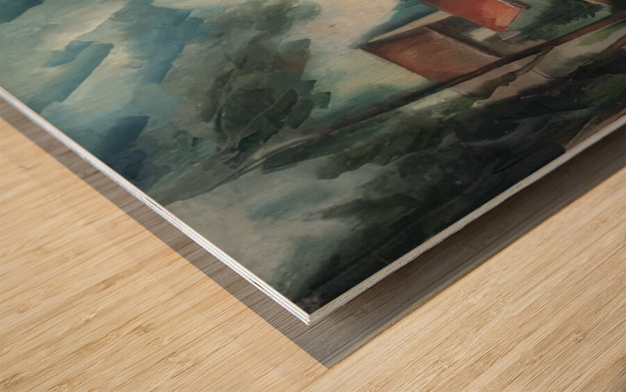 Maurice de Vlaminck 15 Wood print