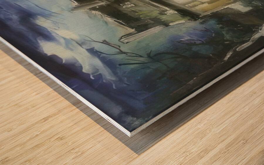 Maurice de Vlaminck 18 Wood print