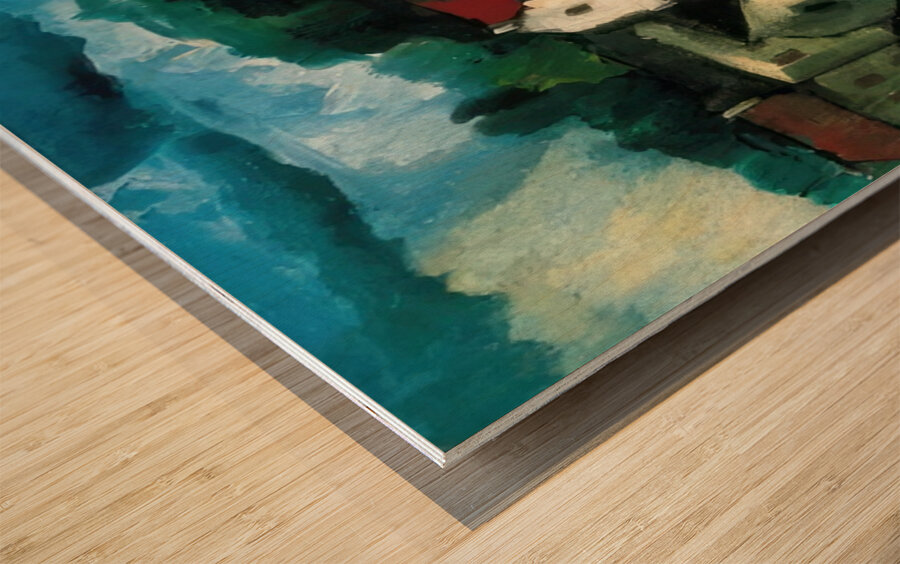 Maurice de Vlaminck 23 Wood print