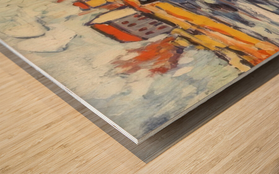 Maurice de Vlaminck 25 Wood print