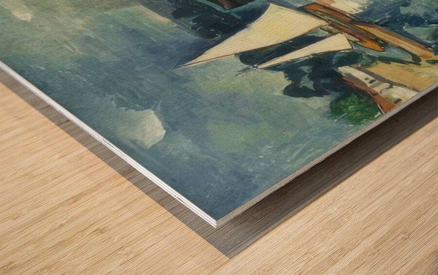 Maurice de Vlaminck 35 Wood print