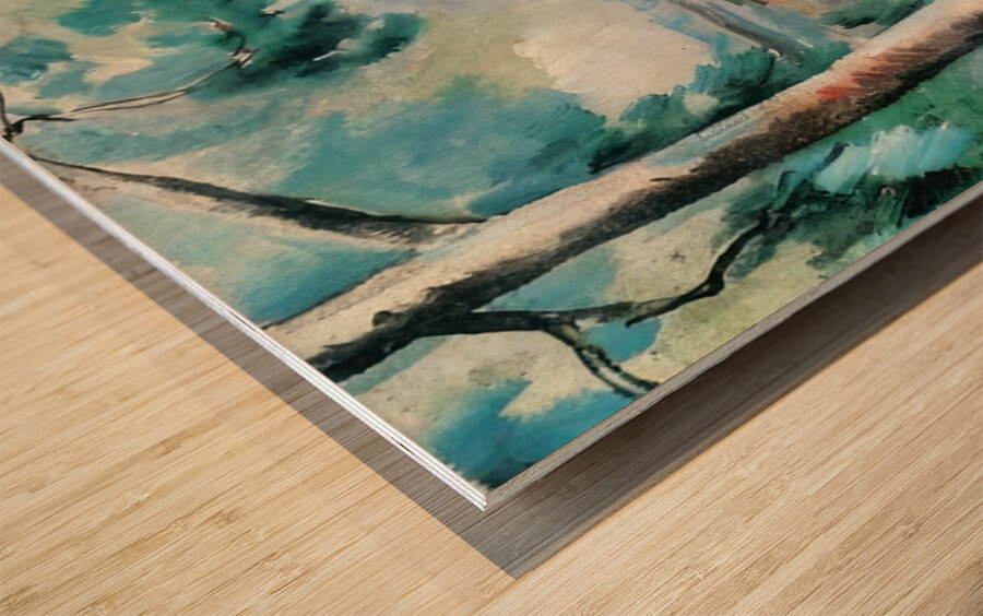 Maurice de Vlaminck 36 Wood print