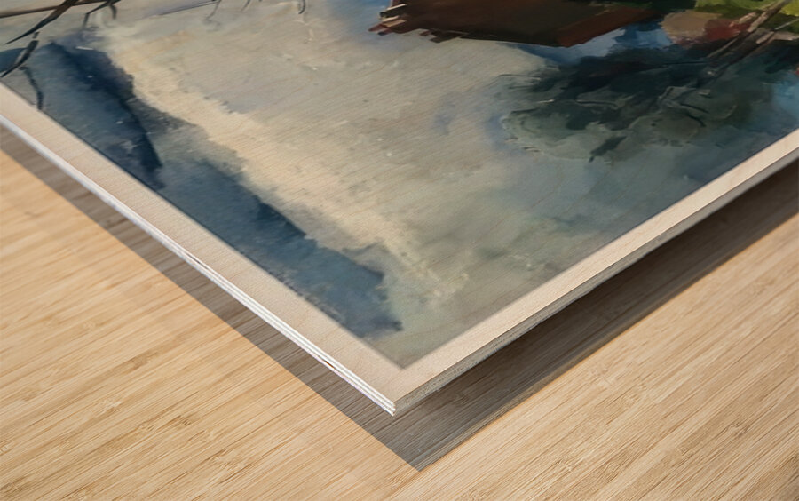 Maurice de Vlaminck 1 Wood print