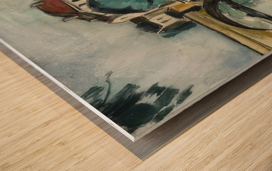 Maurice de Vlaminck 12 Wood print