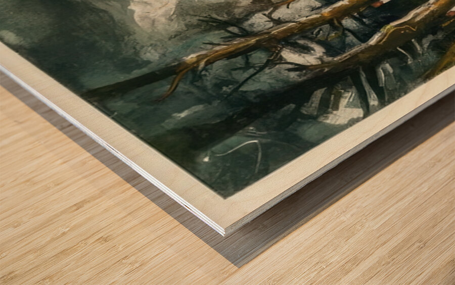 Maurice de Vlaminck 14 Wood print