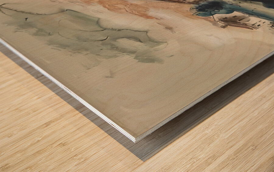 Maurice de Vlaminck 15 Wood print