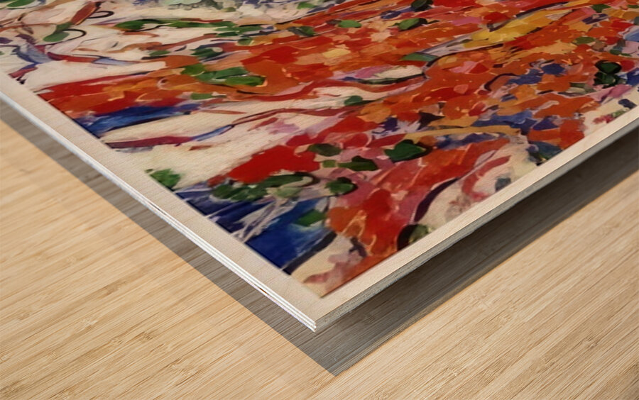 Maurice de Vlaminck 19 Wood print