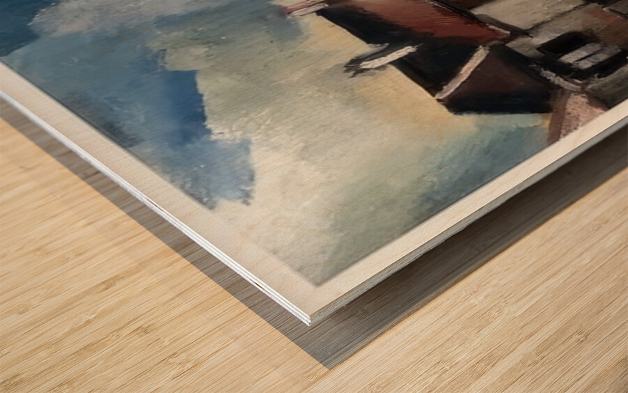 Maurice de Vlaminck 20 Wood print