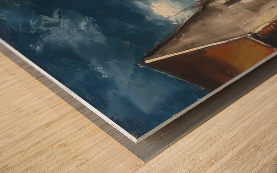 Maurice de Vlaminck 35 Wood print