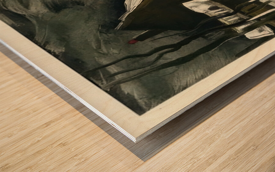 Maurice de Vlaminck 36 Wood print